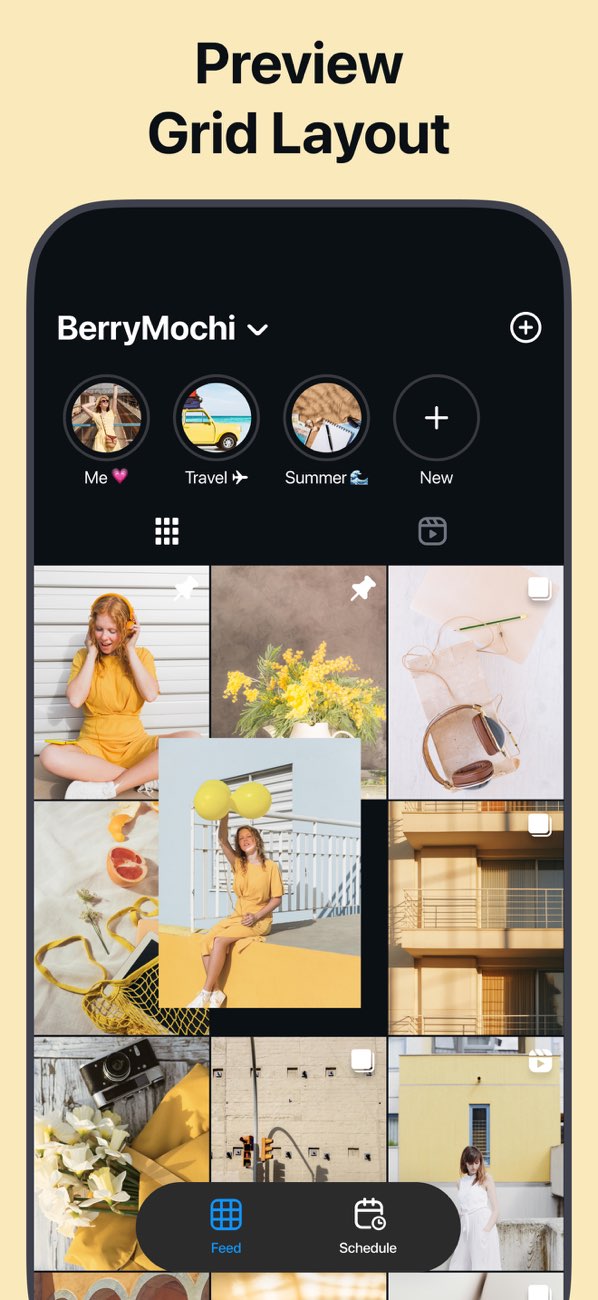 Grid Preview iPhone App Store screenshot 2